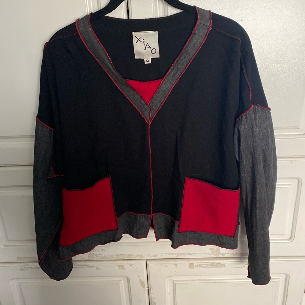 Black and Red Xiao Set